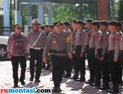Sekda Humbahas Ikuti Apel Gelar Pasukan Operasi Ketupat 2026
