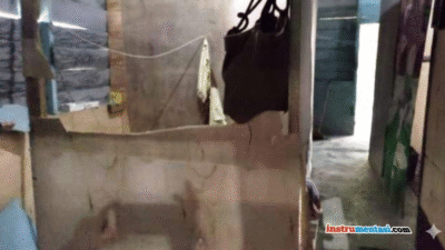 Dugaan tindak pidana pengrusakan rumah di Jalan Gereja Pantai Siriaon, Desa Sitoluhuta, Kecamatan Pangururan, Kabupaten Samosir, Sumatera Utara. (Foto: dok. Instrumentasi.com)