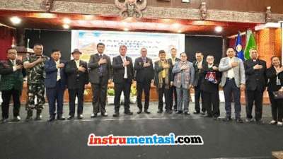 Bupati Tapanuli Utara (Taput), Jonius Taripar Parsaoran (JTP) Hutabarat, hadiri pengukuhan Panitia Rapat Kerja Nasional (Rakernas) V Majelis Pendidikan Kristen (MPK)