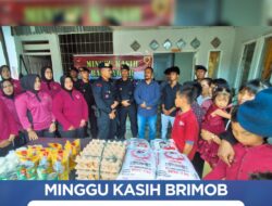 Minggu Kasih Brimob: Kepedulian yang Menguatkan Anak-Anak Rumah Kasih Sei Balai