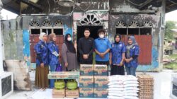 Pimpinan DPRD Sumut Ricky Anthony Bantu Korban Kebakaran di Sambirejo