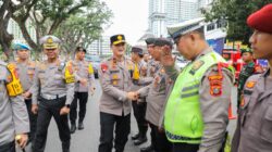 Wakapolda Sumut Cek Pos Terpadu Operasi Ketupat Toba 2026 di Lapangan Merdeka Medan