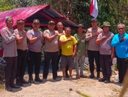 Dukung Akses Warga, Polresta Deli Serdang Laksanakan Renovasi Jembatan Presisi Merah Putih Kuala Sabah