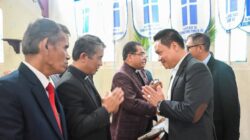 Bupati Humbahas Hadiri Penutupan Sinode ke-65 dan Pelantikan Ephorus HKI di Medan