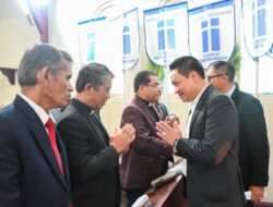 Bupati Humbahas Hadiri Penutupan Sinode ke-65 dan Pelantikan Ephorus HKI di Medan