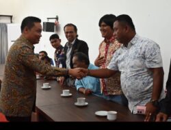 Bupati Humbahas Terima Audiensi Panitia Festival Paduan Suara Antar Gereja