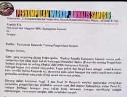 𝐀𝐧𝐜𝐚𝐦𝐚𝐧 𝐏𝐢𝐝𝐚𝐧𝐚 𝐝𝐚𝐥𝐚𝐦 𝐑𝐚𝐧𝐩𝐞𝐫𝐝𝐚 𝐒𝐚𝐦𝐩𝐚𝐡 𝐃𝐢𝐩𝐞𝐫𝐬𝐨𝐚𝐥𝐤𝐚𝐧, Perkumpulan Warkop Jurnalis 𝐒𝐚𝐦𝐨𝐬𝐢𝐫 𝐒𝐮𝐫𝐚𝐭𝐢 𝐃𝐏𝐑𝐃