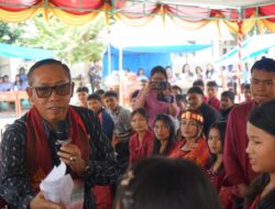 Bupati Taput Ajak Siswa SMAN 1 Pagaran Berpikir Futuristik dan Kuasai Pertanian Modern