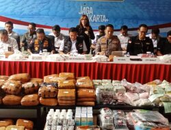 Polda Metro Jaya Ungkap 1.833 Kasus Narkoba dalam 3 Bulan, 2.485 Tersangka Diamankan