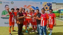 Kapolrestabes Medan Dukung Tim JCS Tampil di Mini Soccer Jurnalis Porwasu 2026