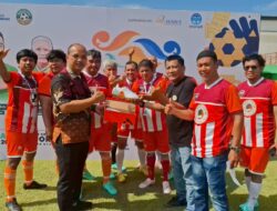 Kapolrestabes Medan Dukung Tim JCS Tampil di Mini Soccer Jurnalis Porwasu 2026