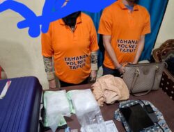 Dua Orang Pemilik 2 Kg Sabu Ditangkap Polres Taput di Bandara Silangit