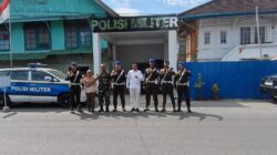 Jumat Berkah Sub Denpom I/5-1 Belawan, 100 Kotak Nasi Dibagikan di Depan Markas