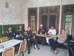 Ngopi Bareng Dansub Denpom I/5-1 Belawan Bersama Kapolsek Belawan dan Tokoh Masyarakat, Bahas Program Kedamaian Masyarakat