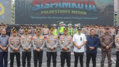 Sispamkota Medan Digelar Komprehensif, Tunjukkan Kesiapan Polri Hadapi Berbagai Skenario Gangguan