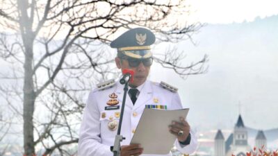 Bupati Taput Pimpin Upacara Hari Otonomi Daerah ke-XXX Tahun 2026