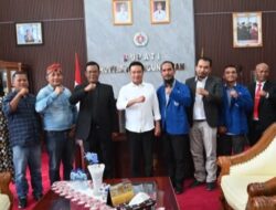 Bupati Humbahas Sambut GAMKI, Jalin Kerja Sama Pembangunan