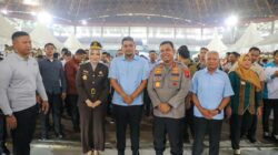 Kepolisian Daerah Sumatera Utara (Polda Sumut) memastikan peringatan Hari Buruh Internasional (May Day) 2026 berlangsung aman, tertib, dan penuh pelayanan kepada masyarakat, digelar di Gedung Serbaguna Provsu/Astaka Pancing, Jumat (01/5/2026),