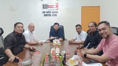 Ketua DPD Partai Hanura Sumut : Media Jadi Mitra Strategis Kembangkan Visi dan Misi