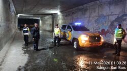 Patroli Blue Light Polresta Deli Serdang Sisir Jalur Rawan Kriminalitas