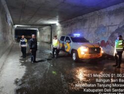 Patroli Blue Light Polresta Deli Serdang Sisir Jalur Rawan Kriminalitas