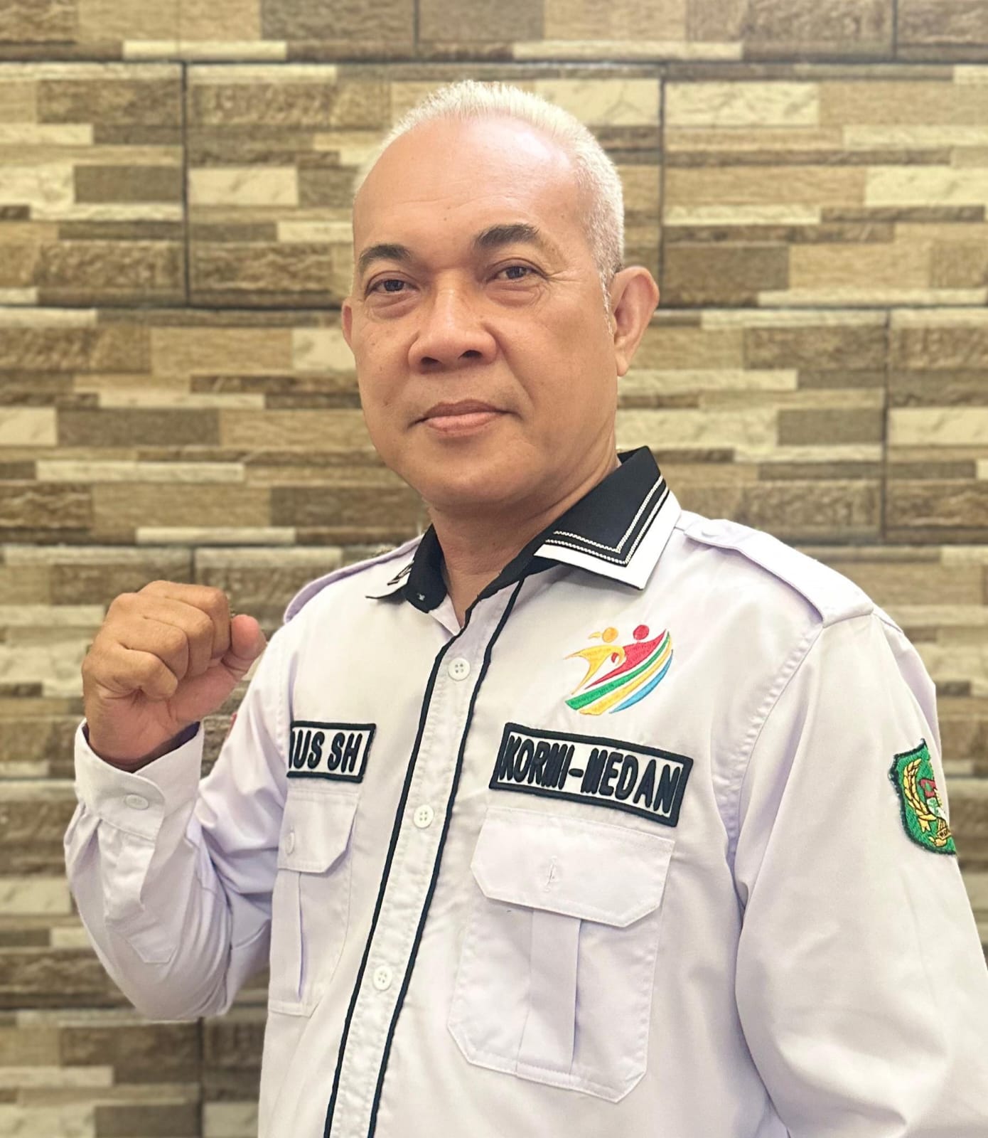 Ketua Komite Olahraga Masyarakat Indonesia (KORMI) Kota Medan, Idrus Djunaidi, kepada wartawan, Jumat, 22 Mei 2026.