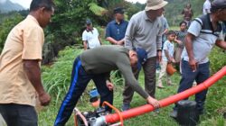 Bupati Humbahas Ledakkan Harapan Petani, Pompa Air Gempur Kekeringan Onan Ganjang