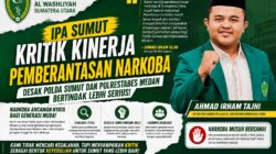 PW IPA Sumut Nilai Pemberantasan Narkoba Belum Maksimal, Desak Polda Sumut dan Polrestabes Medan Bertindak Lebih Serius