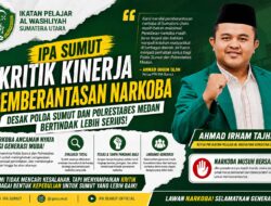 PW IPA Sumut Nilai Pemberantasan Narkoba Belum Maksimal, Desak Polda Sumut dan Polrestabes Medan Bertindak Lebih Serius