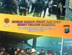 Sinergi Brimob Sumut dan BNNP Sumut Perangi Narkoba, Dua Pengunjung Tempat Hiburan Malam Terindikasi Positif