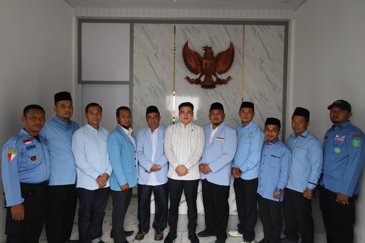 Dewan Pimpinan Daerah Badan Komunikasi Pemuda Remaja Masjid Indonesia (DPD BKPRMI) Langkat melakukan silaturrahmi dengan Pimpinan DPRD Sumatera Utara Ricky Anthony pada Kamis (11/6/2026).