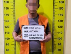 Sat Narkoba Polresta Deli Serdang Amankan Pria yang Menyimpan Sabu di Pantai Labu