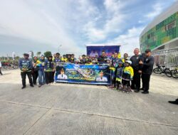 Bupati Deliserdang Lepas 25 Atlet Sepatu Roda Tanding di Kejurnas Pariaman