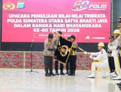 Tribrata Hidup, Bukan Dihafal: Polda Sumut “Satya Bhakti Jaya” Gelorakan Bhayangkara Ke-80