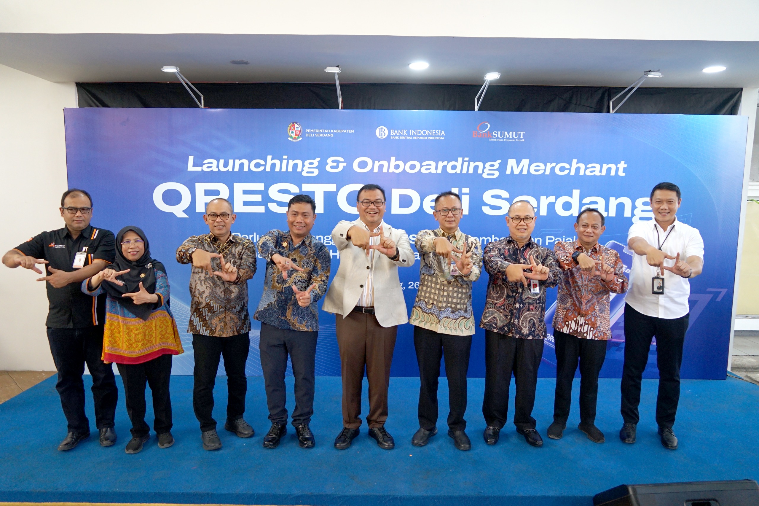 Pemerintah Kabupaten Deli Serdang resmi meluncurkan sistem pembayaran digital Qresto atau Quick Response Electronic Splitting System for Tax Optimization.