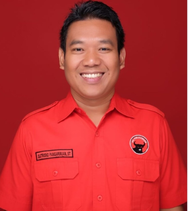 Wakil Ketua Bidang Politik DPD PDI Perjuangan Sumatera Utara, Sutrisno Pangaribuan.