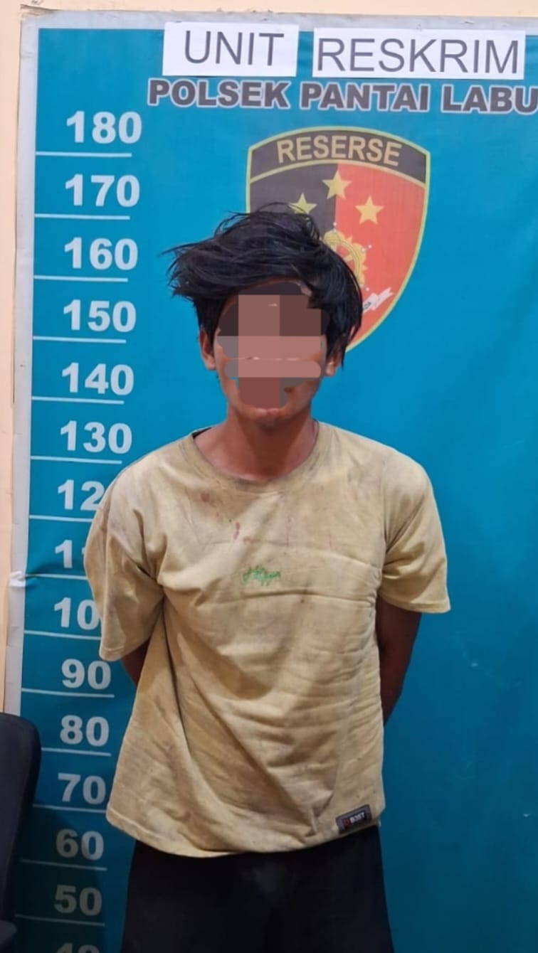 Polsek Pantai Labu Polresta Deli Serdang menangkap seorang laki-laki berinisial MA, 28 tahun, warga Dusun IV Desa Paluh Sibaji, Kec. Pantai Labu, Kab. Deli Serdang. MA diduga menyimpan dan memiliki narkotika jenis sabu-sabu.