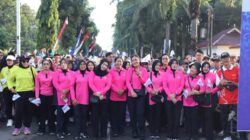 Polresta Deli Serdang Ikuti Fun Walk Peringati Hari Jadi Ke-80 Kabupaten Deli Serdang dan HUT APKASI Ke-26