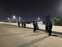 Brimob Sumut Gencar Patroli Malam Antisipasi Geng Motor di Medan