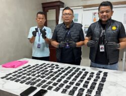 Satres Narkoba Bekuk Pengedar 128 Pod Getar di Hotel Medan