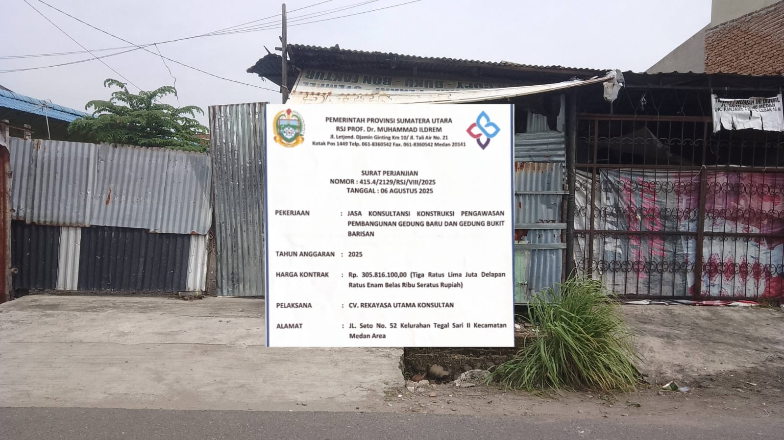 Pimpinan CV. Rekayasa Utama Konsultan akhirnya buka suara secara resmi ke publik menanggapi sorotan publik terkait keberadaan kantor perusahaannya.
