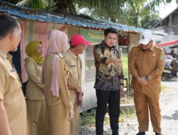 Ricky Anthony Boyong OPD Tinjau Jalan Provinsi di Pangkalan Susu