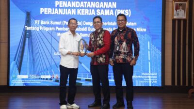 Perluas Akses Pembiayaan UMKM, Bank Sumut Resmi Jadi Mitra Penyalur Program Subsidi Bunga/Margin 0 Persen Pemko Batam