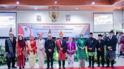 Pemerintah Kota bersama DPRD Kota Tebing Tinggi menggelar peringatan Hari Jadi Kota Tebing Tinggi ke-109 secara meriah dan Hikmad, Rabu (1/7/2026).