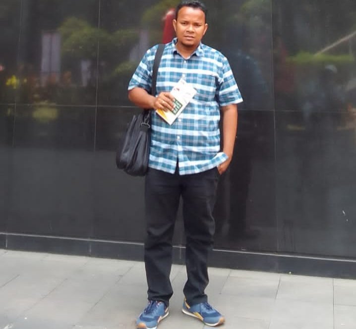 Koordinator Nasional Koalisi Masyarakat Anti Korupsi (KAMAK) Azmi Hadly