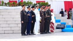 Kapolda Sumut Hadiri Upacara HUT Ke-81 RI di Lapangan Astaka