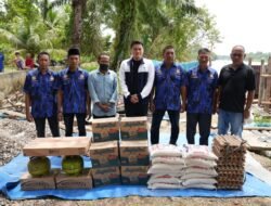 Rumah Hasan Terbakar, Ricky Anthony Hadir Mengobati Duka