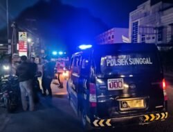 Polsek Sunggal Gelar Patroli Sepertiga Malam, Jaga Kamtibmas Medan Tetap Kondusif