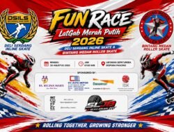 Latgab Merah Putih, 150 Atlet Sepatu Roda Sumut Adu Performa
