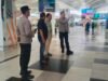 Kapolresta Deli Serdang Tinjau Kualanamu Pasca Erupsi Anak Krakatau